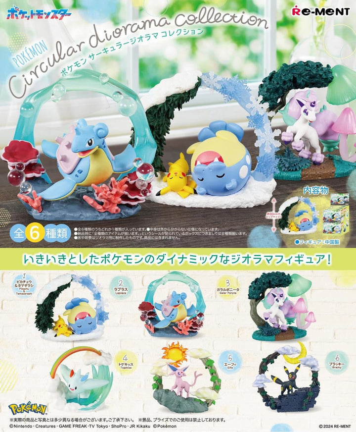 Re - ment Pokemon Circular Diorama Collection One Mystery Box - Fundom