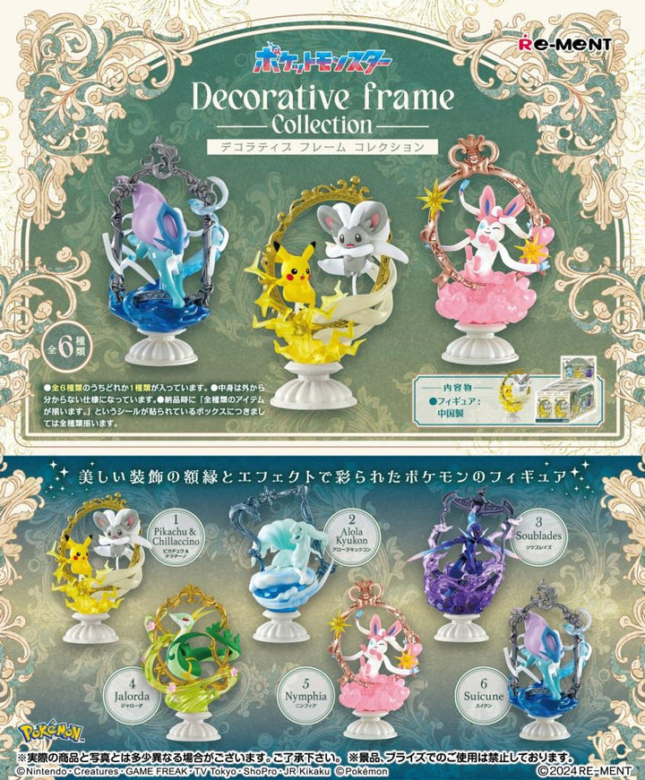 Re - ment Pokemon Decorative Frame Collection One Mystery Box - Fundom