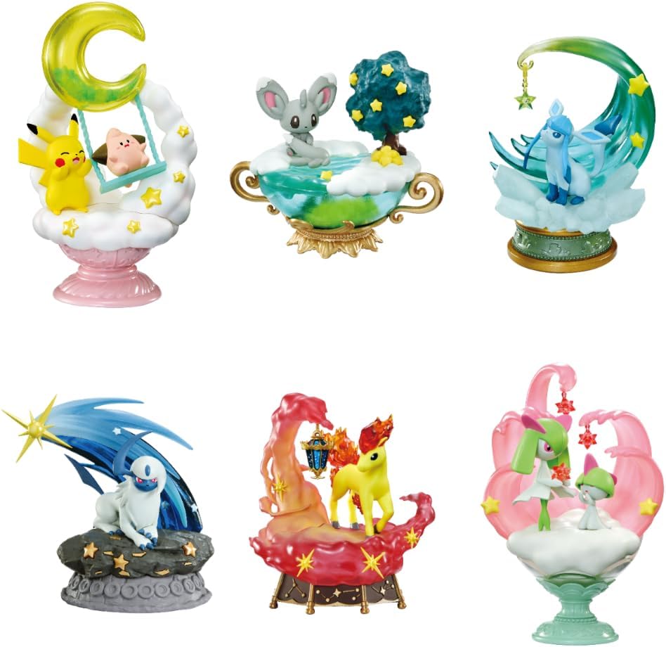 Re - ment Pokemon Starrium Series Dreamy Moonlit Night One Mystery Box - Fundom