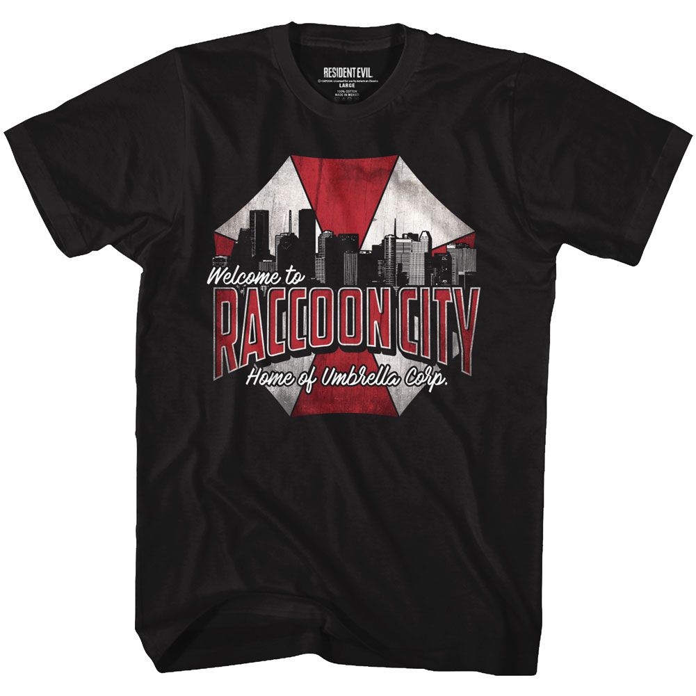 Resident Evil - Raccoon City - Officially Licensed Adult T-Shirt - Fundom