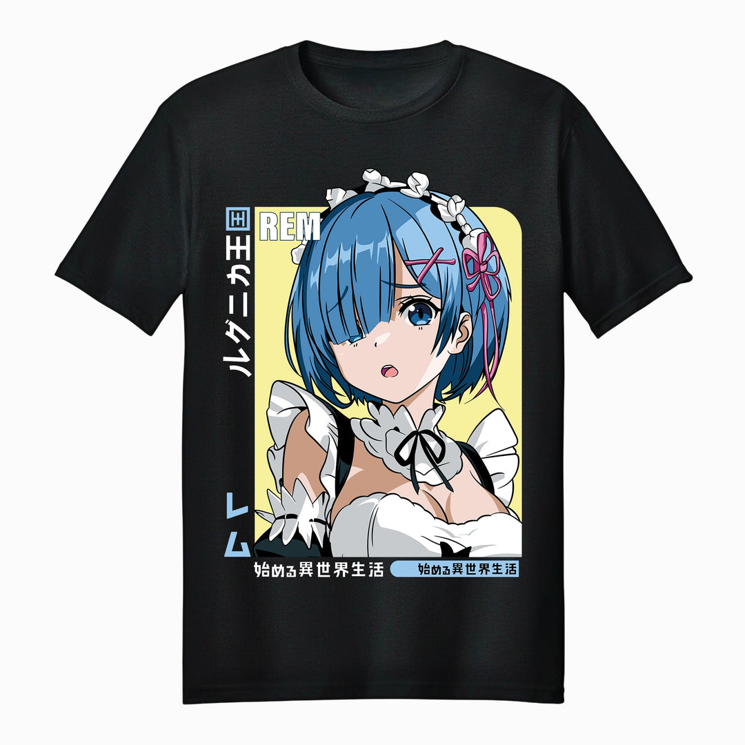 Re:Zero Rem Maid Warrior Adult Unisex T-Shirt - Fundom