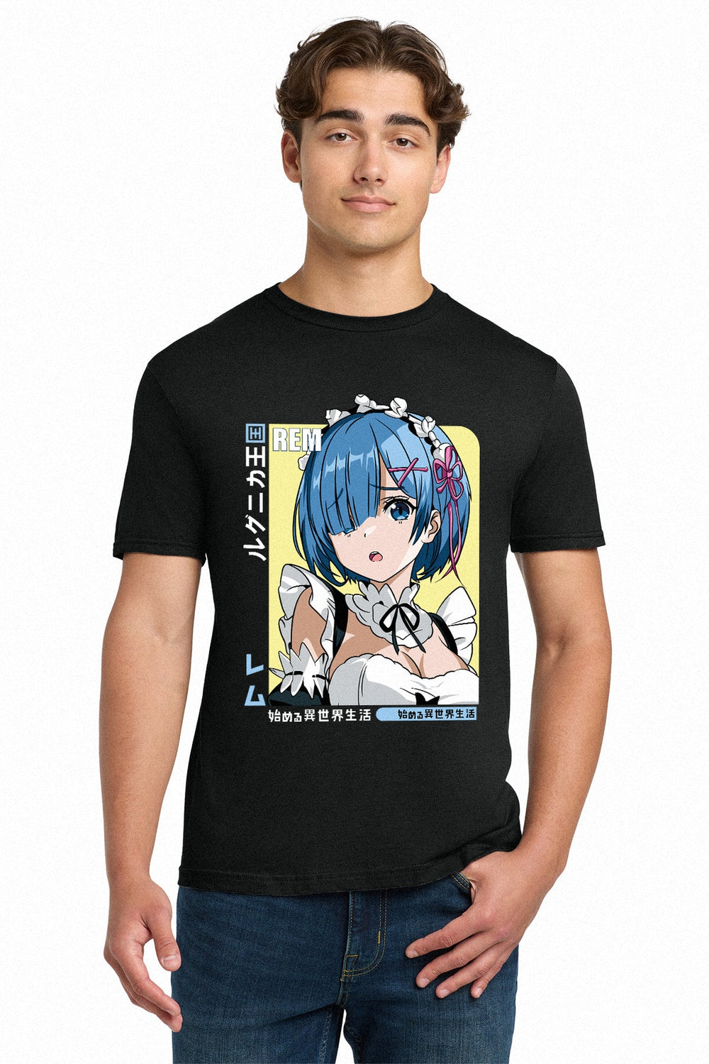 Re:Zero Rem Maid Warrior Adult Unisex T-Shirt - Fundom