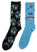 Rick And Morty Meeseeks Box 2 Pack Crew Socks - Fundom