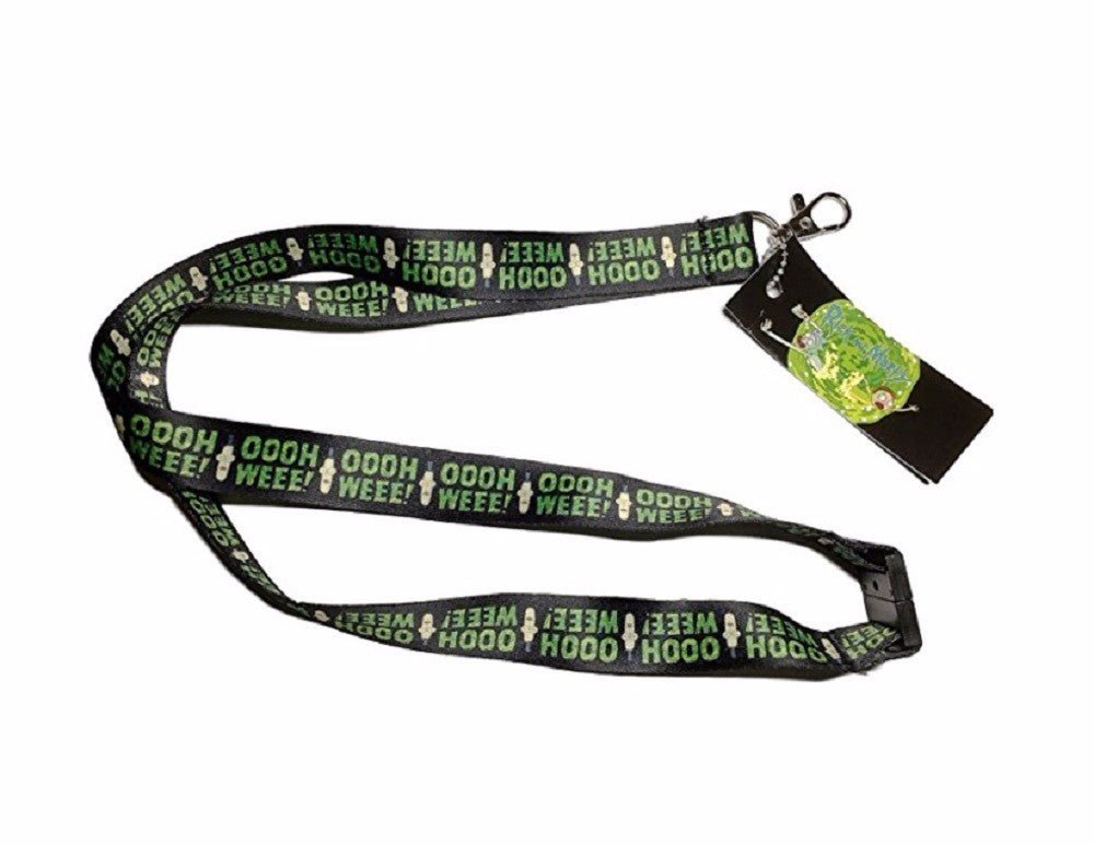Rick And Morty Poopy Butthole Oooh Weee! Lanyard Id Holder - Fundom