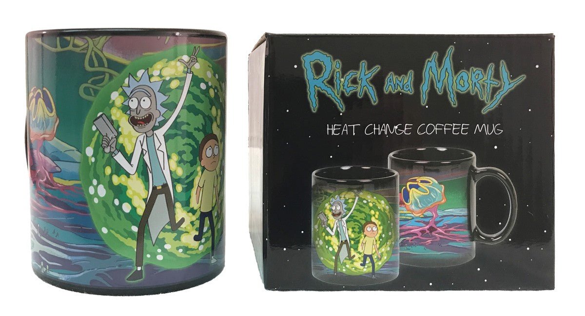 Rick And Morty Portal Heat Reactive Coffee Mug - Fundom