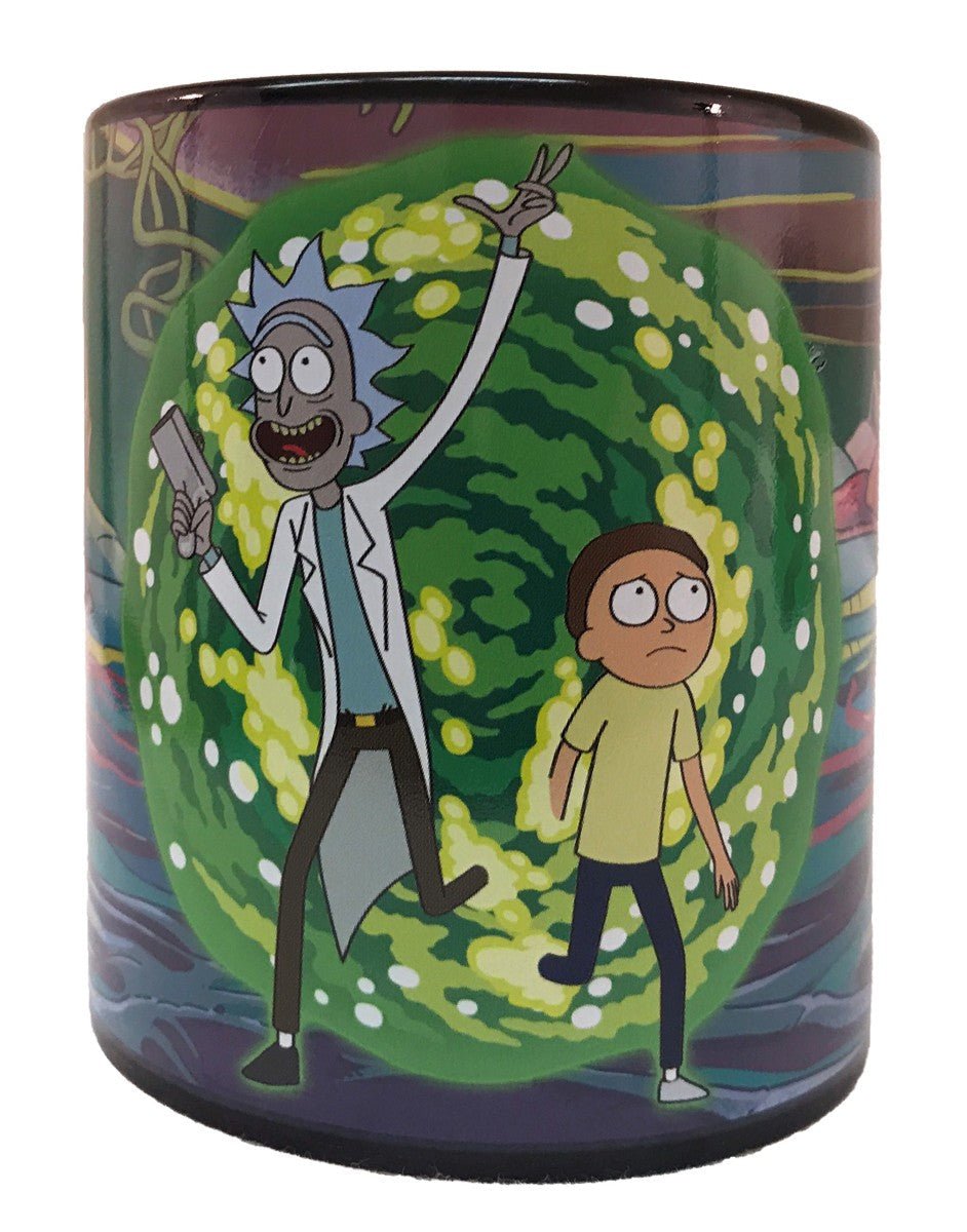 Rick And Morty Portal Heat Reactive Coffee Mug - Fundom