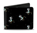 Rick and Morty Running in Space Bi - Fold Wallet - Fundom