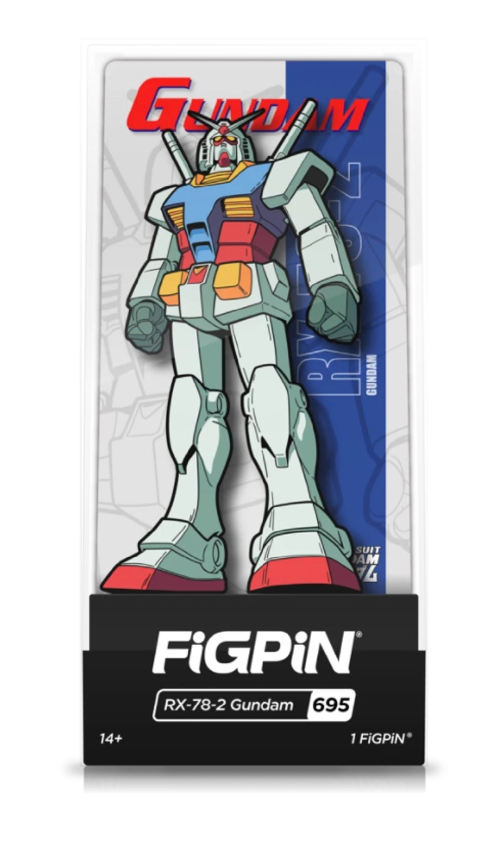 FiGPiN - Mobile Suit Gundam - RX-78-2 Gundam #695 - Enamel Pin