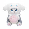Mofusand Sanrio Cinnamoroll Cat Plush Keychain