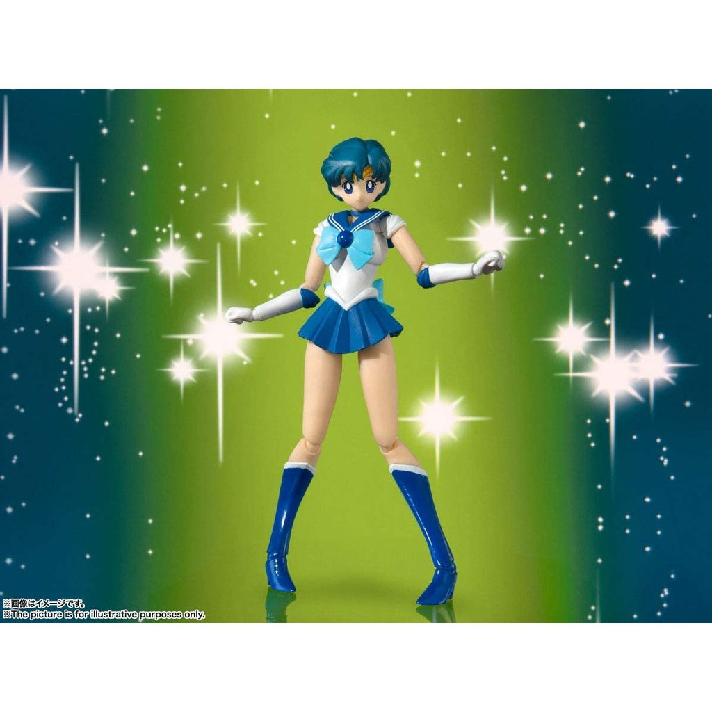 Sailor Mercury Animation Color Edition Pretty Guardian Sailor Moon Bandai Tamashi Nations S.H. Figuarts - Fundom