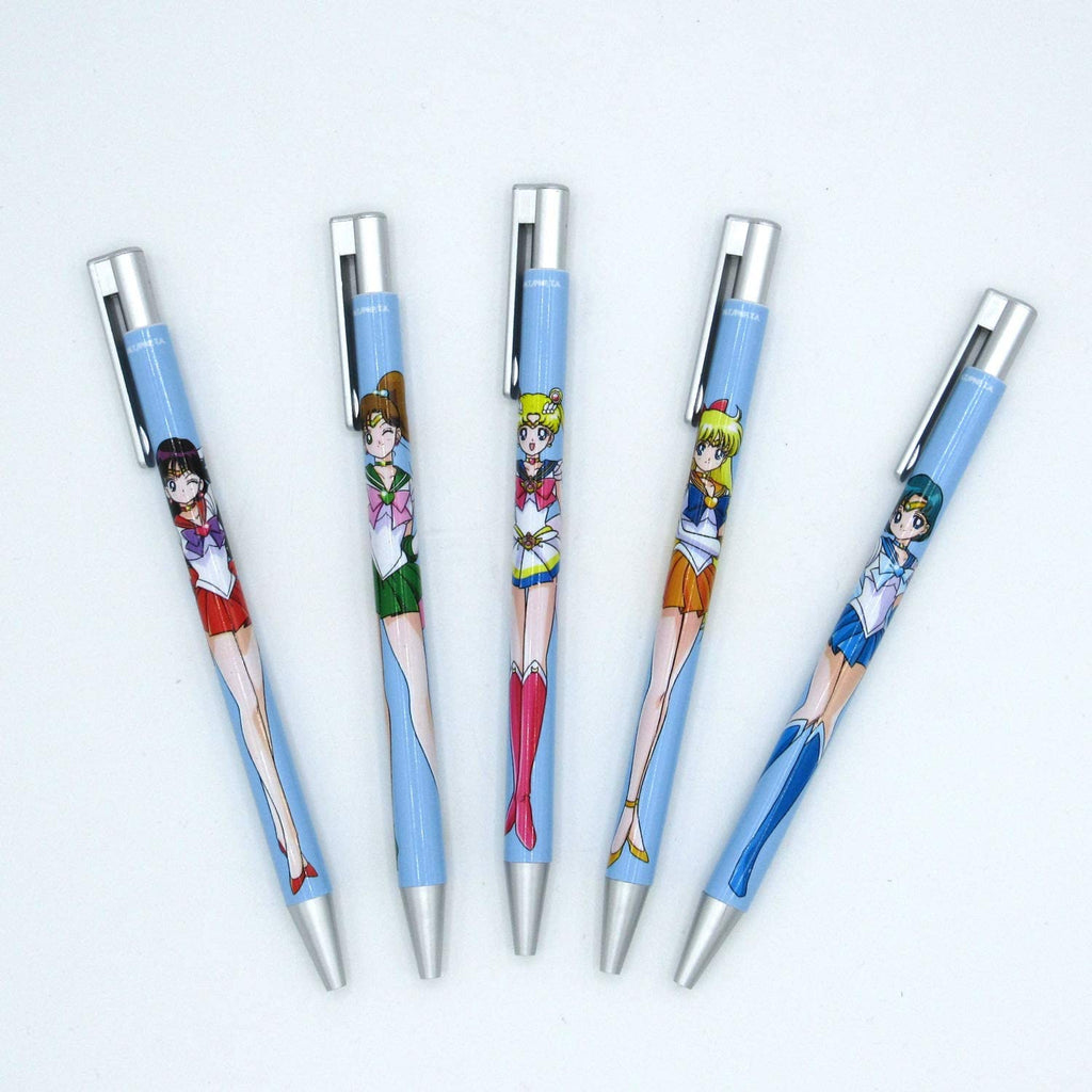 Sailor Moon Featuring Sailor Mercury Mars Jupiter Venus and Sailor Moon Pen Set of Five - Fundom