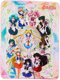 Sailor Moon Group Throw Blanket 46" X 60" Great Eastern Entertainment - Fundom