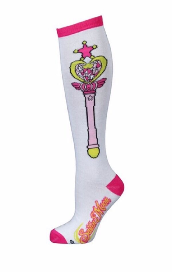 Sailor Moon Sailor Wand Knee High Womens Socks - Fundom