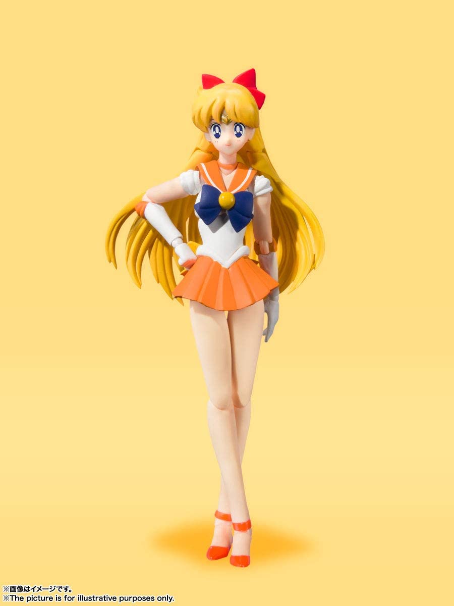 Sailor Venus Animation Color Edition Pretty Guardian Sailor Moon Bandai Tamashi Nations S.H. Figuarts - Fundom
