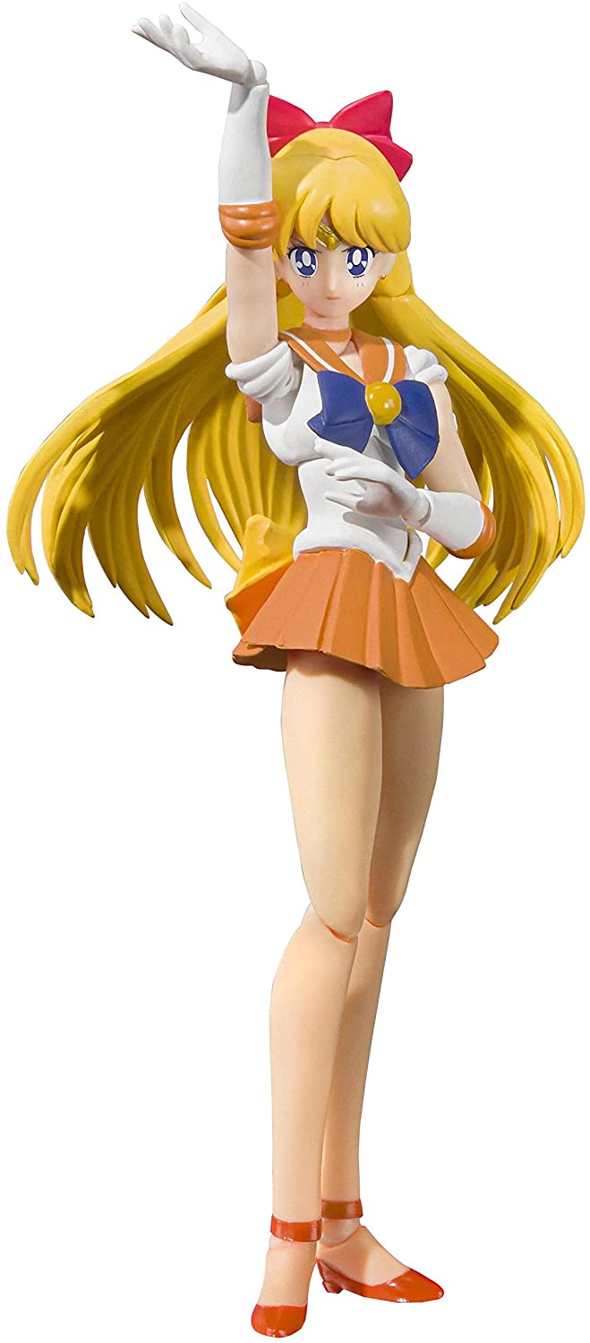 Sailor Venus Animation Color Edition Pretty Guardian Sailor Moon Bandai Tamashi Nations S.H. Figuarts - Fundom