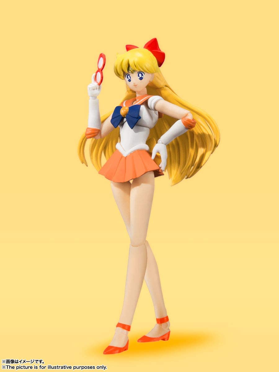 Sailor Venus Animation Color Edition Pretty Guardian Sailor Moon Bandai Tamashi Nations S.H. Figuarts - Fundom