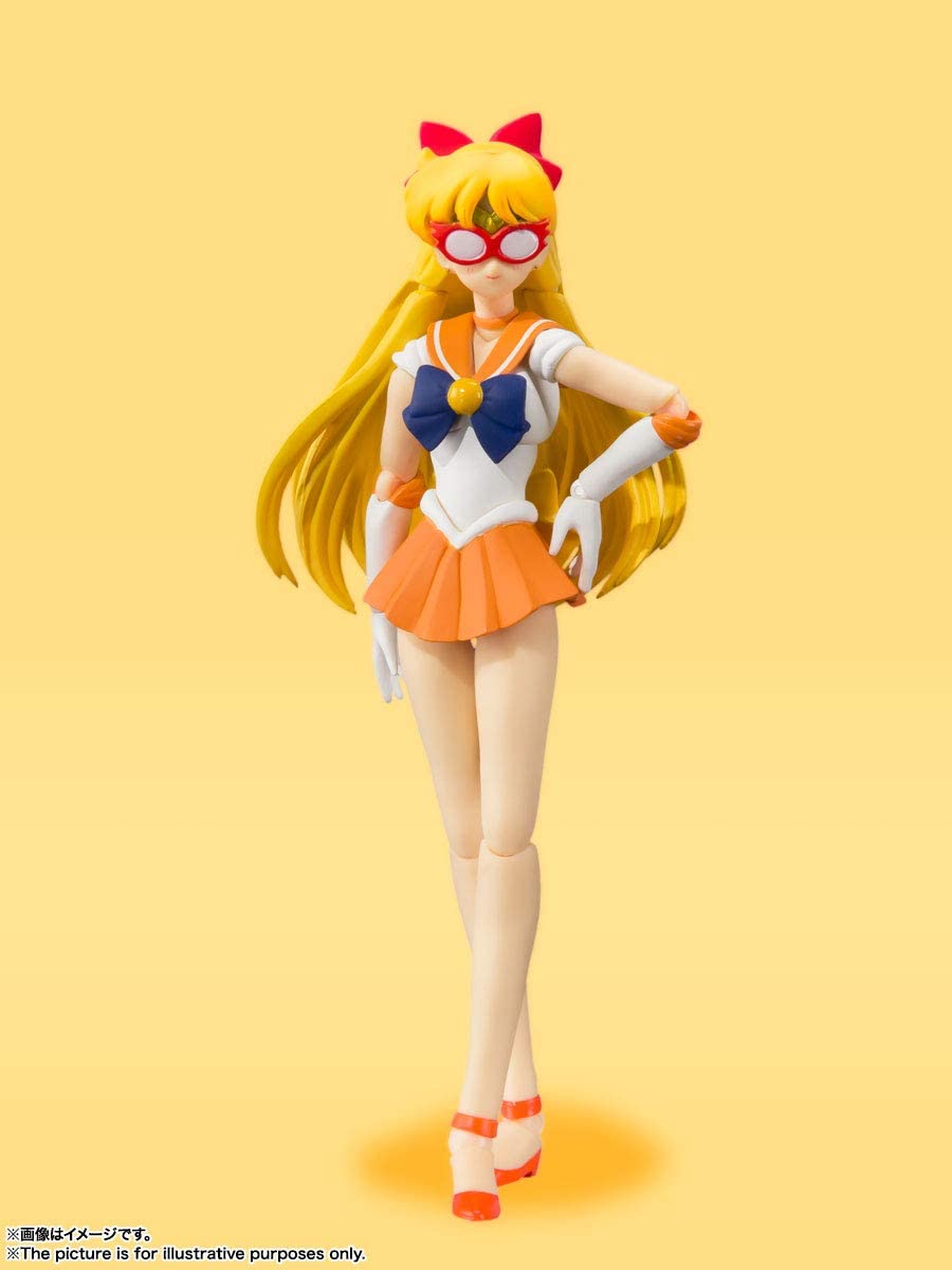 Sailor Venus Animation Color Edition Pretty Guardian Sailor Moon Bandai Tamashi Nations S.H. Figuarts - Fundom