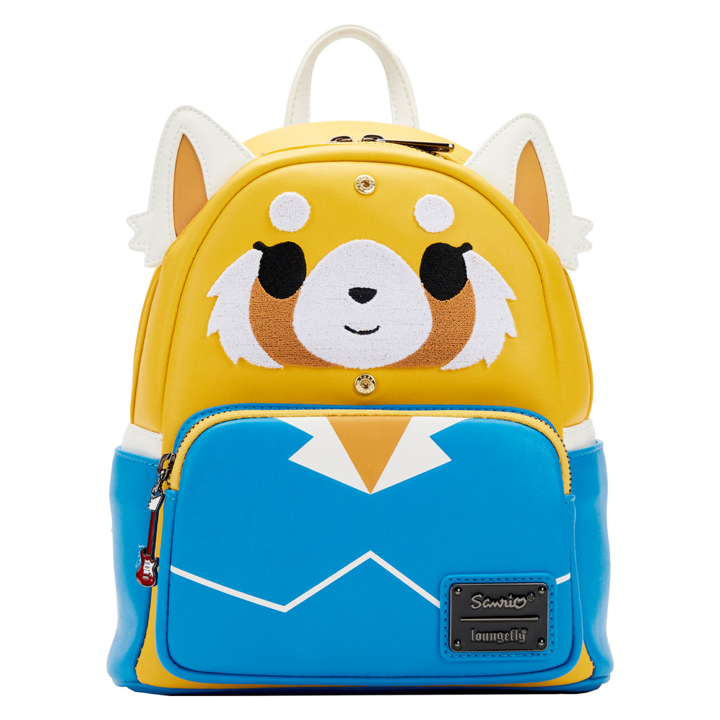 Loungefly Sanrio Aggretsuko Two-Face Cosplay Mini Backpack