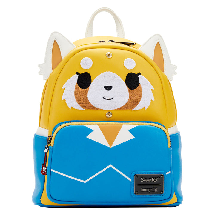 Loungefly Sanrio Aggretsuko Two-Face Cosplay Mini Backpack