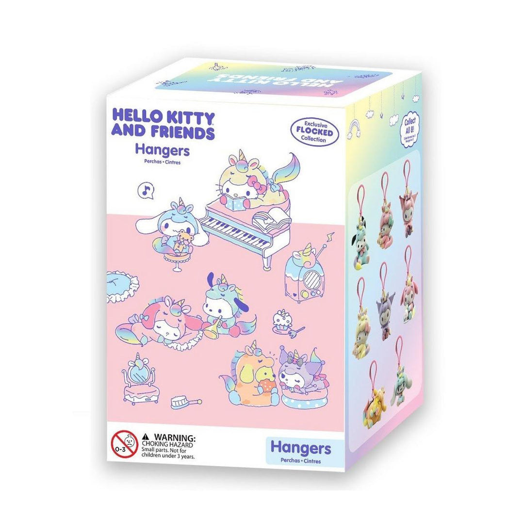 Sanrio Hello Kitty And Friends Pastel Outfit Exclusive Jumbo Flocked Hanger Bag Clip Blind Box - Fundom