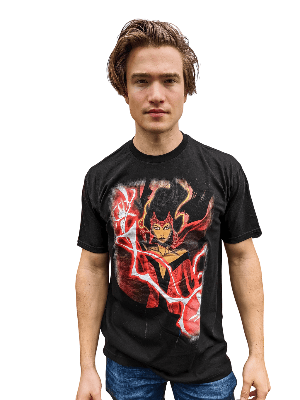 Scarlet Witch By Kirs Anka Marvel Comics Adult T Shirt - Fundom