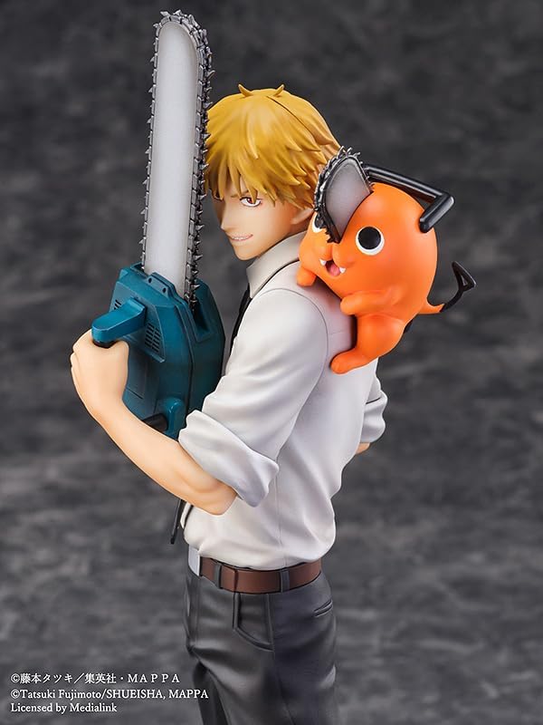 SEGA - Chainsaw Man - Denji & Pochita 1:7 Scale PVC Figure - Fundom