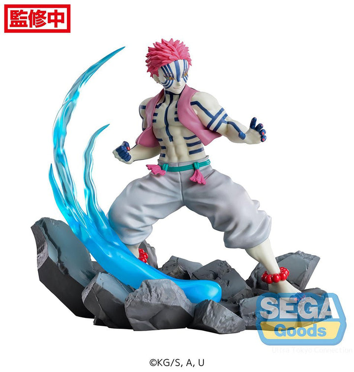 SEGA Demon Slayer: Kimetsu no Yaiba Akaza Xross Link Anime Figure - Fundom