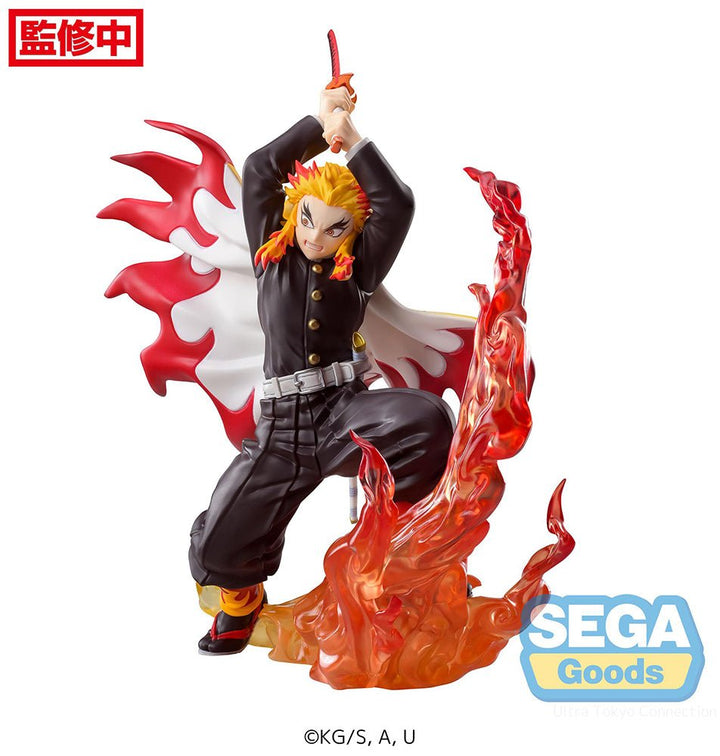 SEGA Demon Slayer: Kimetsu no Yaiba Kyojuro Rengoku Xross Link Anime Figure - Fundom