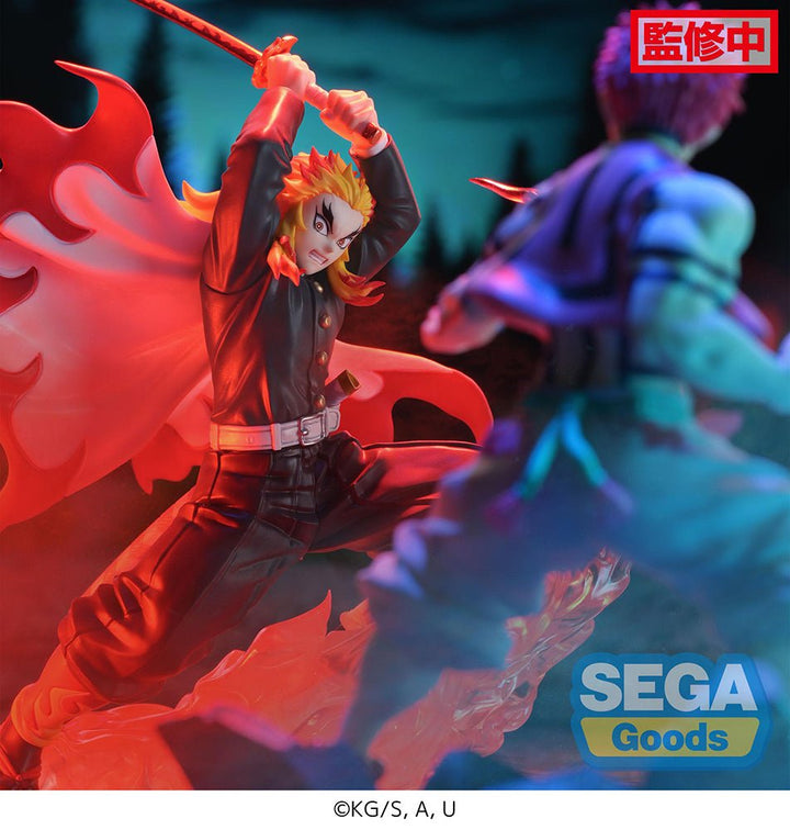 SEGA Demon Slayer: Kimetsu no Yaiba Kyojuro Rengoku Xross Link Anime Figure - Fundom