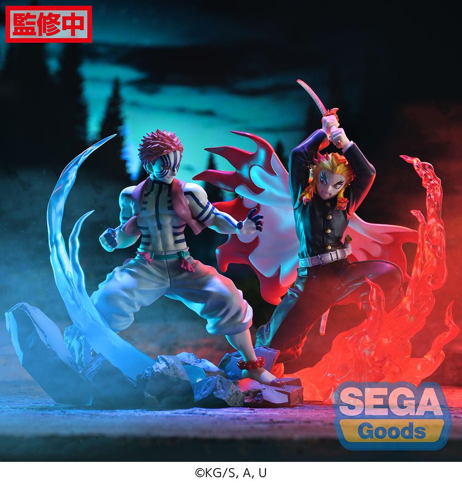 SEGA Demon Slayer: Kimetsu no Yaiba Kyojuro Rengoku Xross Link Anime Figure - Fundom