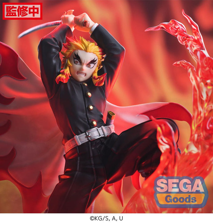 SEGA Demon Slayer: Kimetsu no Yaiba Kyojuro Rengoku Xross Link Anime Figure - Fundom