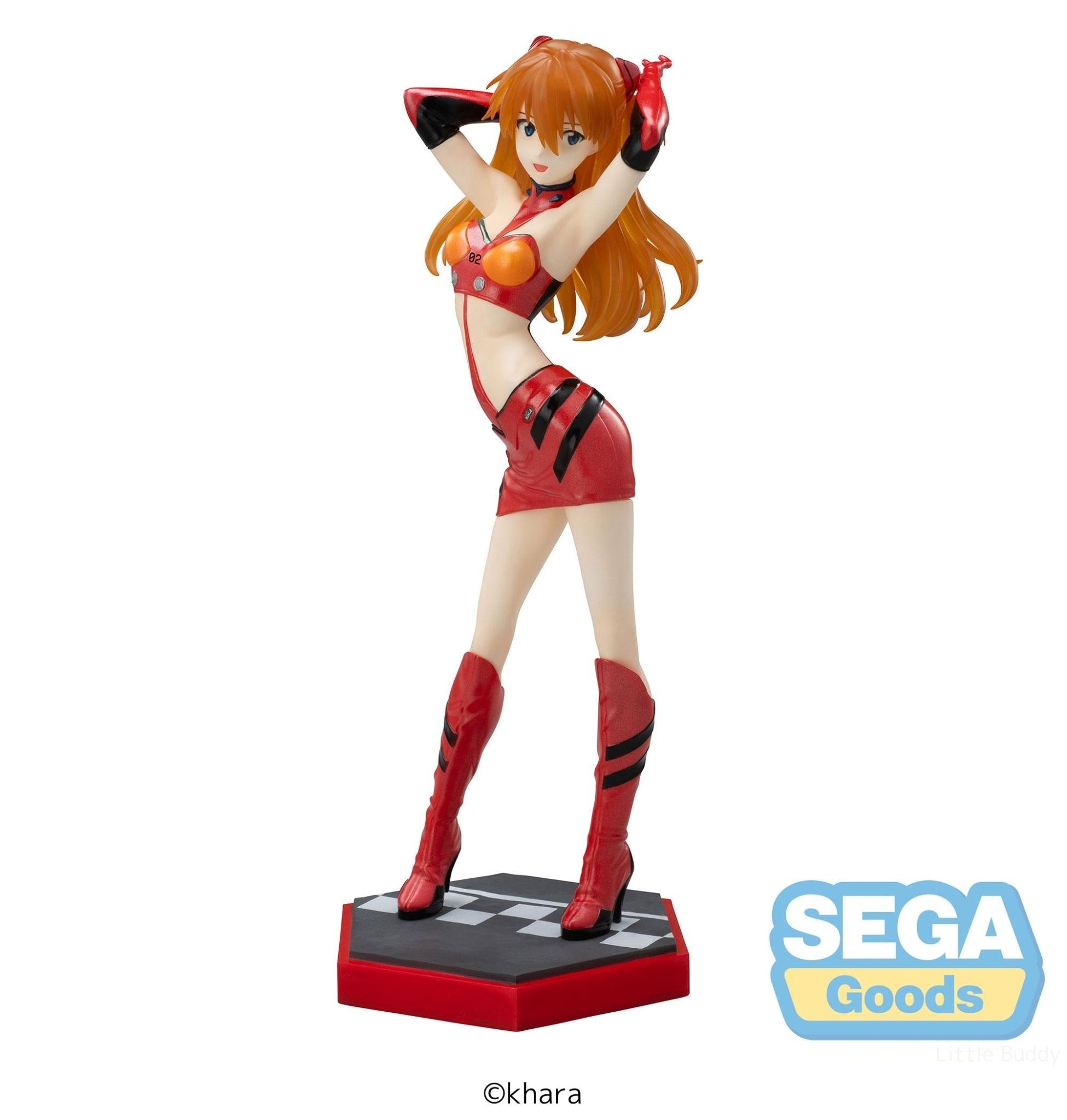 SEGA Evangelion Racing Luminasta Asuka Shikinami Langley Pit Walk Figure - Fundom