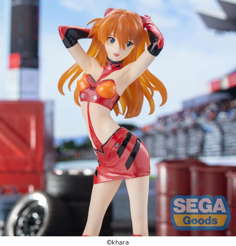 SEGA Evangelion Racing Luminasta Asuka Shikinami Langley Pit Walk Figure - Fundom
