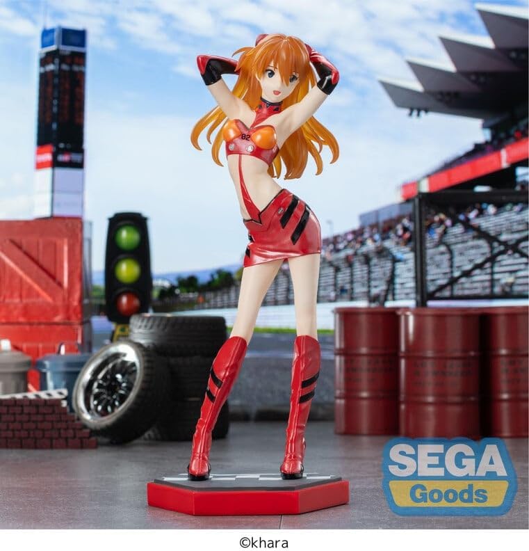 SEGA Evangelion Racing Luminasta Asuka Shikinami Langley Pit Walk Figure - Fundom