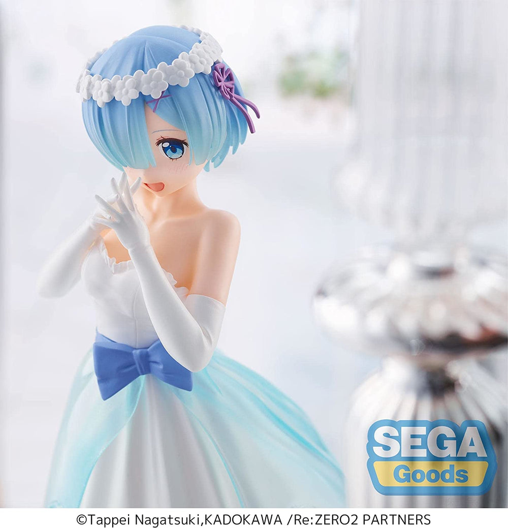 SEGA Re:Zero – Starting Life in Another World: Rem (Wedding Dress Ver.) SPM Figure - Fundom