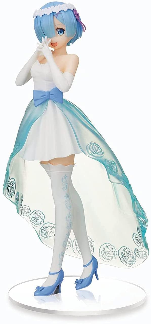 SEGA Re:Zero – Starting Life in Another World: Rem (Wedding Dress Ver.) SPM Figure - Fundom