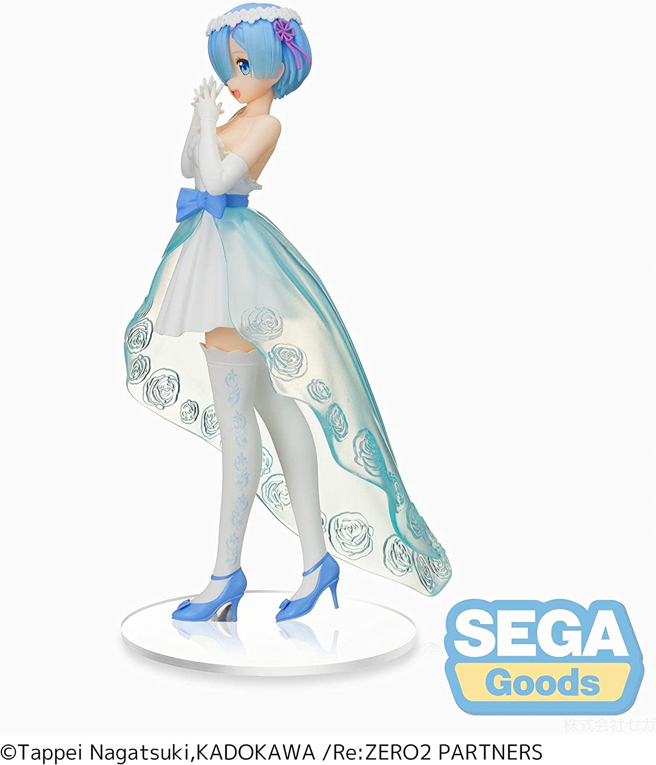 SEGA Re:Zero – Starting Life in Another World: Rem (Wedding Dress Ver.) SPM Figure - Fundom