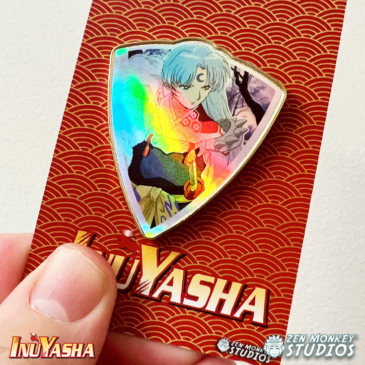 Sesshomaru - Foil Shield Series - Inuyasha Pin Zen Monkey Studios - Fundom