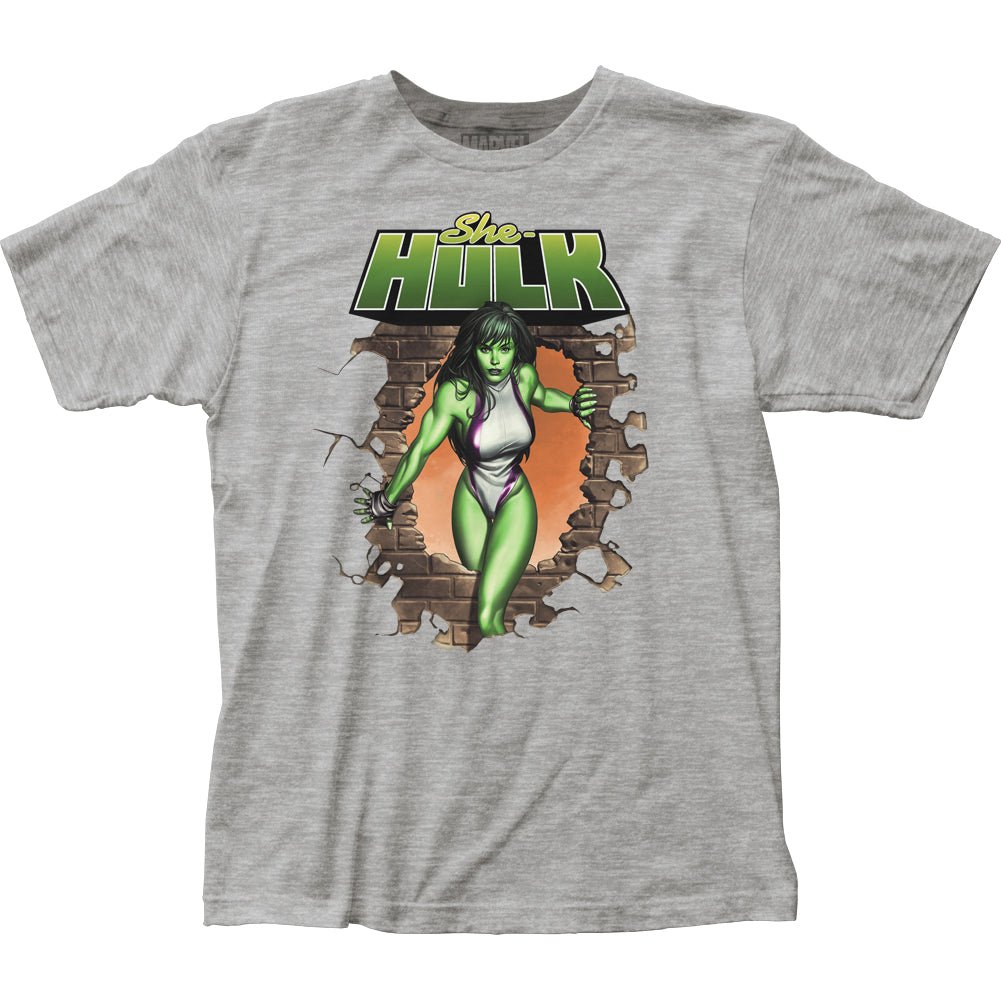 She - Hulk Bricks Marvel Comics Adult T Shirt - Fundom