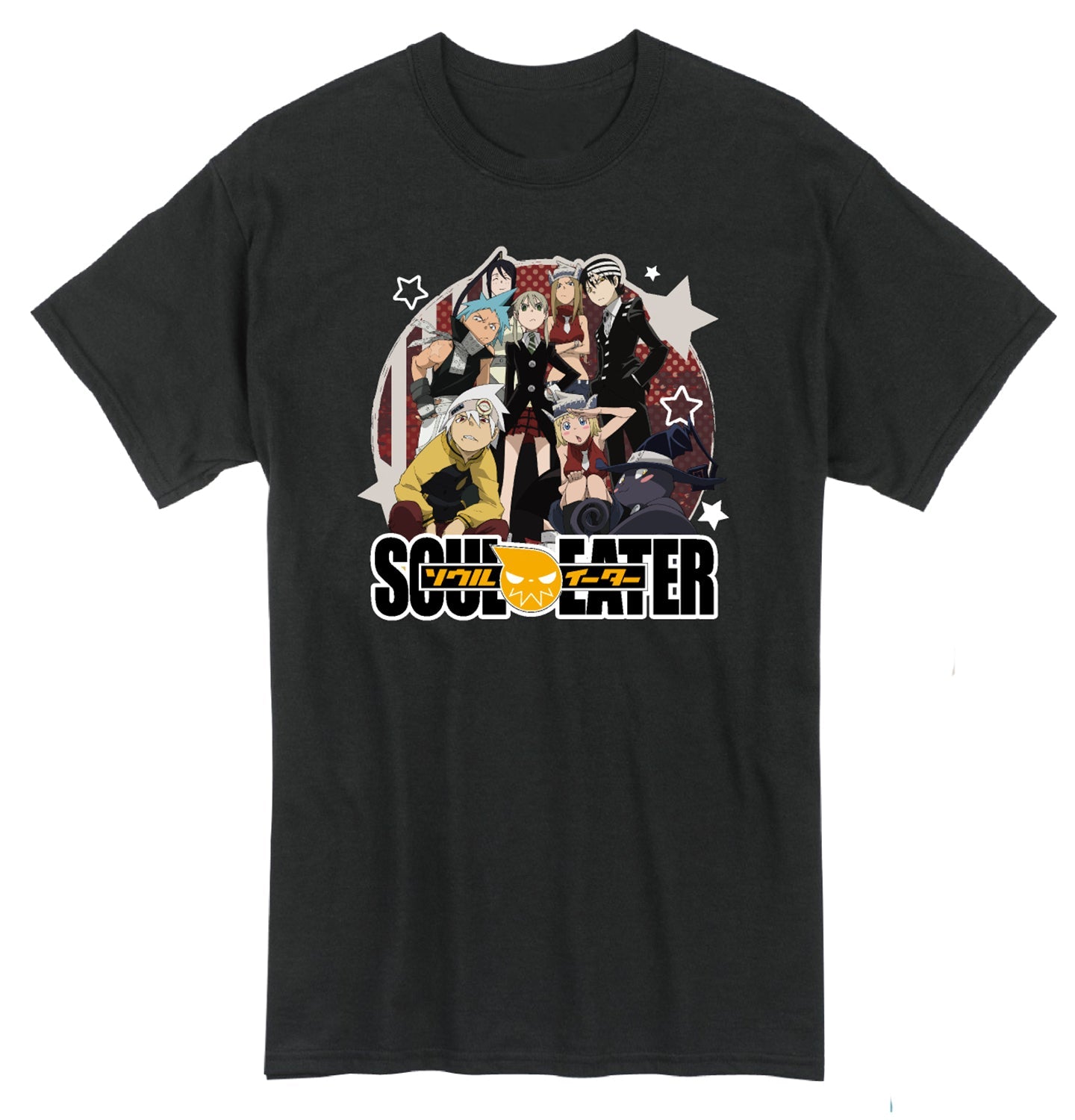 Soul Eater - Group Character Star Officially Licensed Adult Men's T-Shirt - Fundom