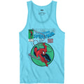 Spider - Man 90's Circle Marvel Comics Adult Tank Top - Fundom