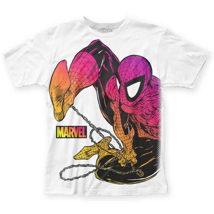 Spider - Man Chromatic Marvel Adult T-Shirt - Fundom