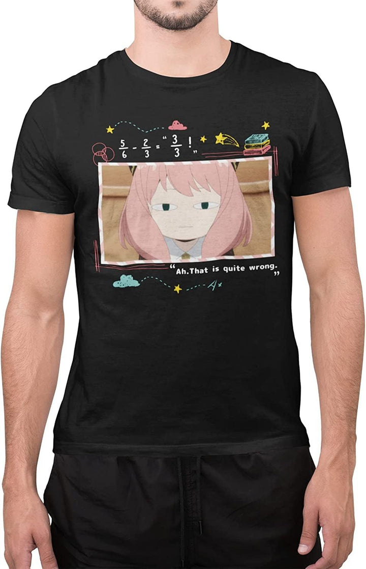 Spy X Family - Anya Forger's Expression Adult Men T-Shirt - Fundom