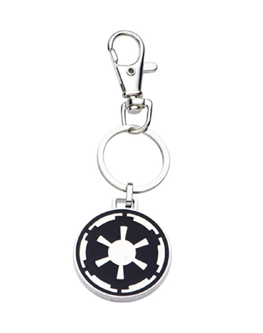 Star Wars Base Metal Imperial Symbol with Stainless Steel Key Chain - Fundom