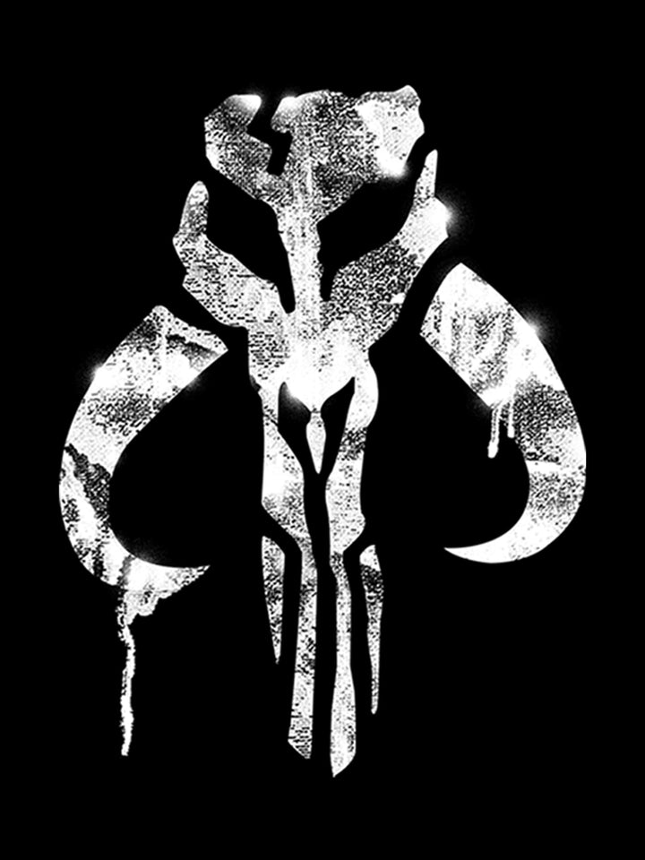 Star Wars Boba Fett Mandalorian Symbol Officially Licensed Adult T Shirt - Fundom