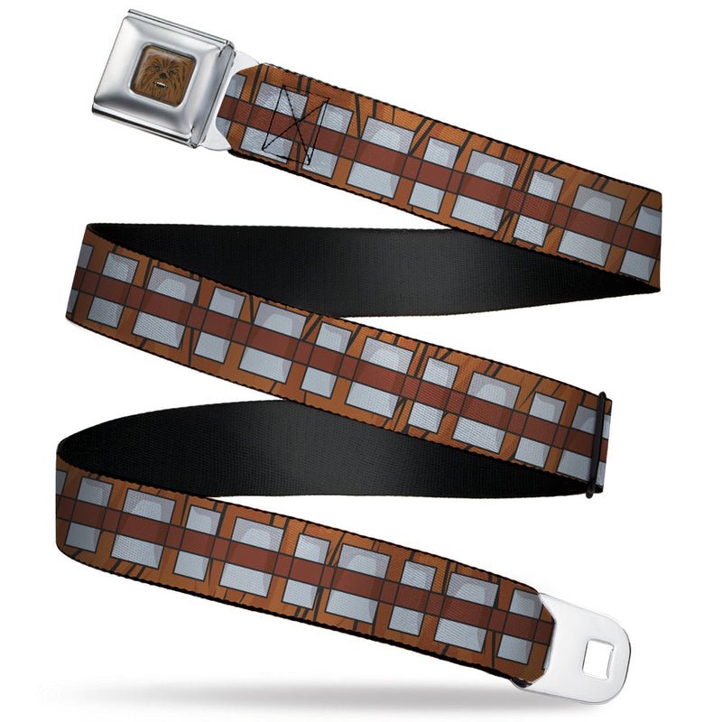 Star Wars Chewbacca Bandoiler Full Color Seatbelt Belt - Fundom
