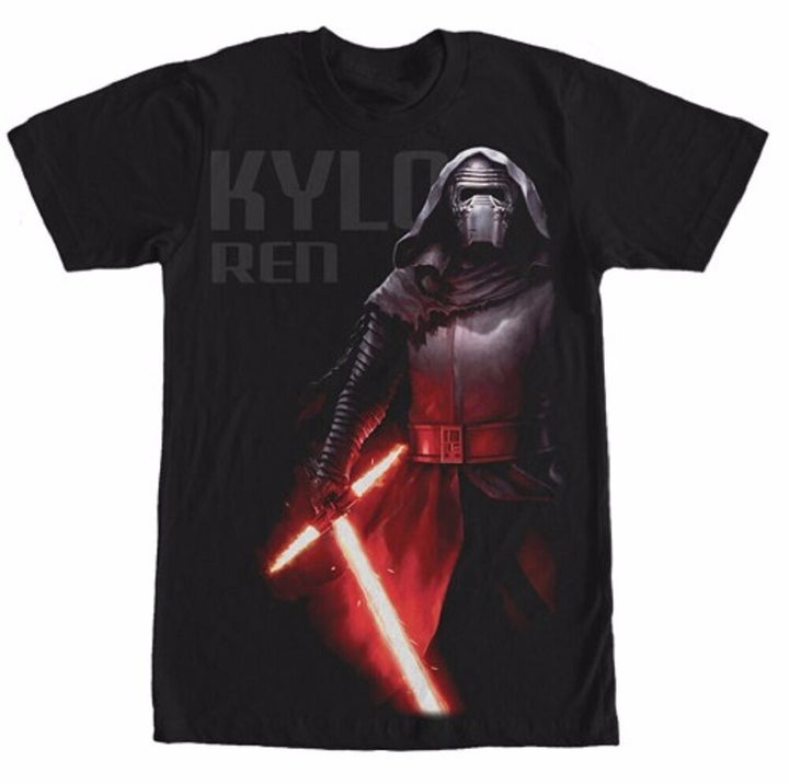 Star Wars Episode 7 Dark Station Adult T-Shirt - Fundom