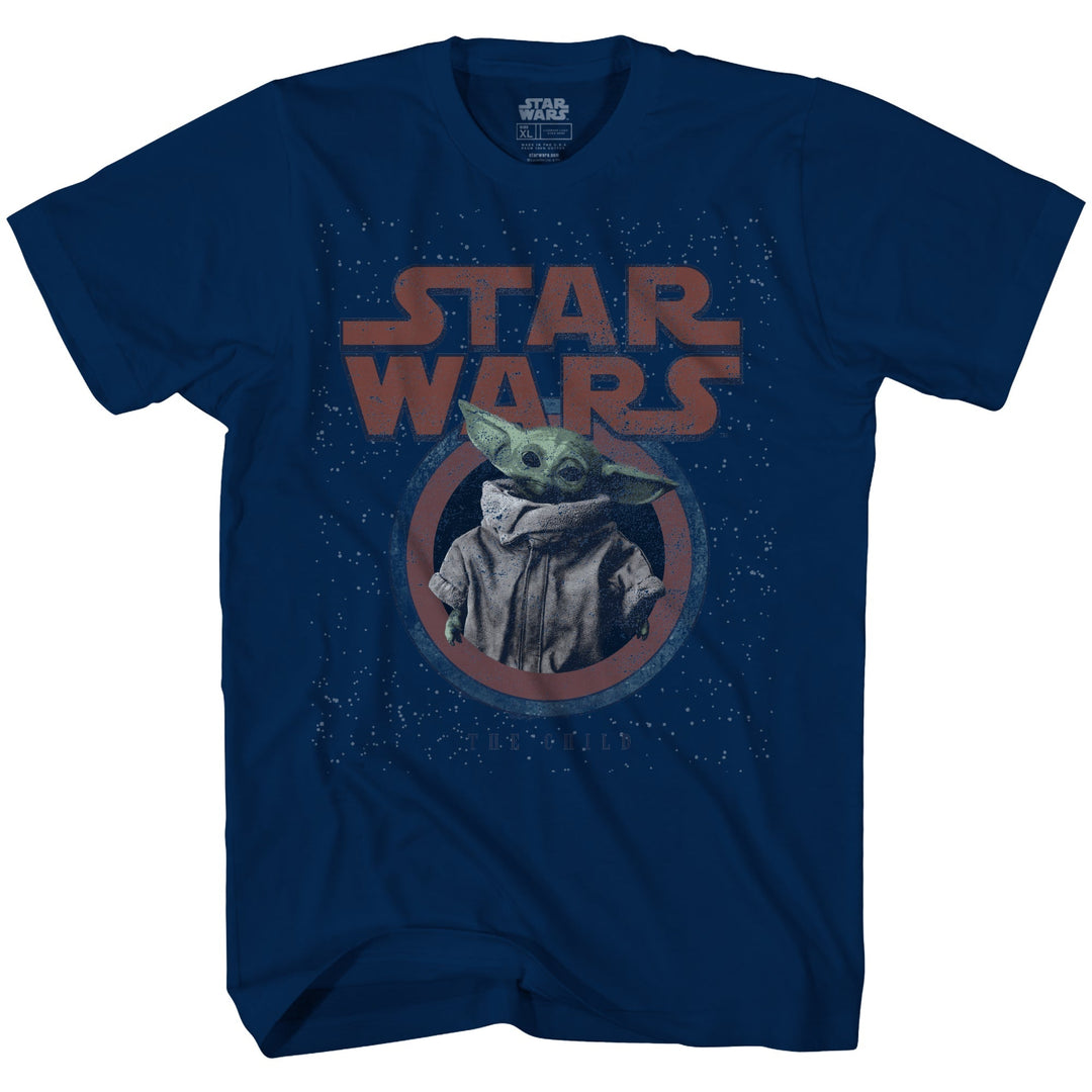 Star Wars Mandalorian The Child Grogu Galaxy Adult T-Shirt - Fundom