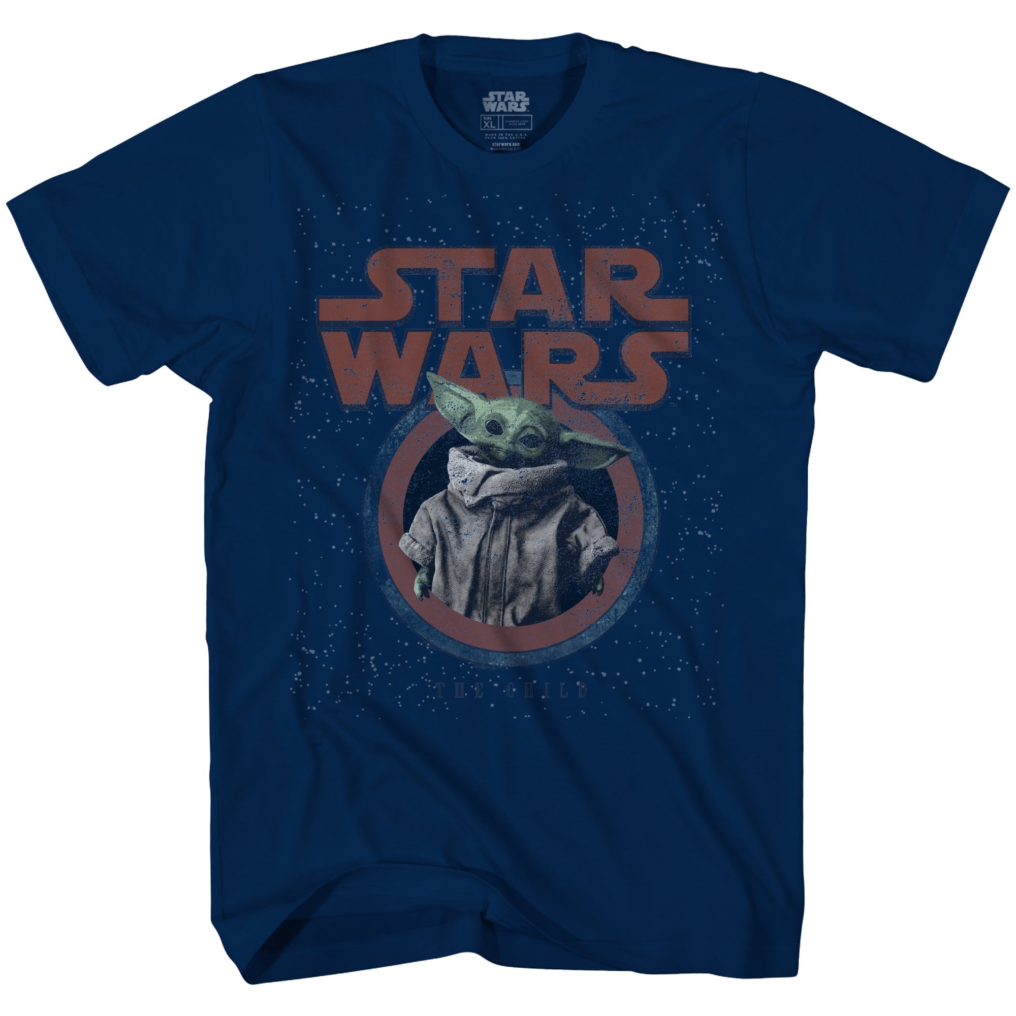 Star Wars Mandalorian The Child Grogu Galaxy Adult T-Shirt - Fundom