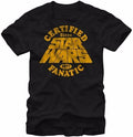 Star Wars Movie Certified Fanatic 1977 Adult T-Shirt - Fundom